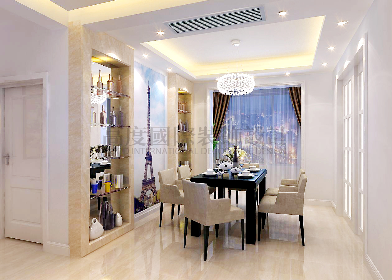 客厅图片来自天津高度国际小静在高度设计~远洋万和城的分享