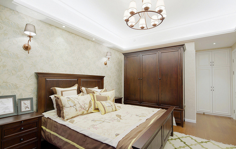 卧室图片来自家装大管家在90平美式舒适空间 浓浓小资情调的分享