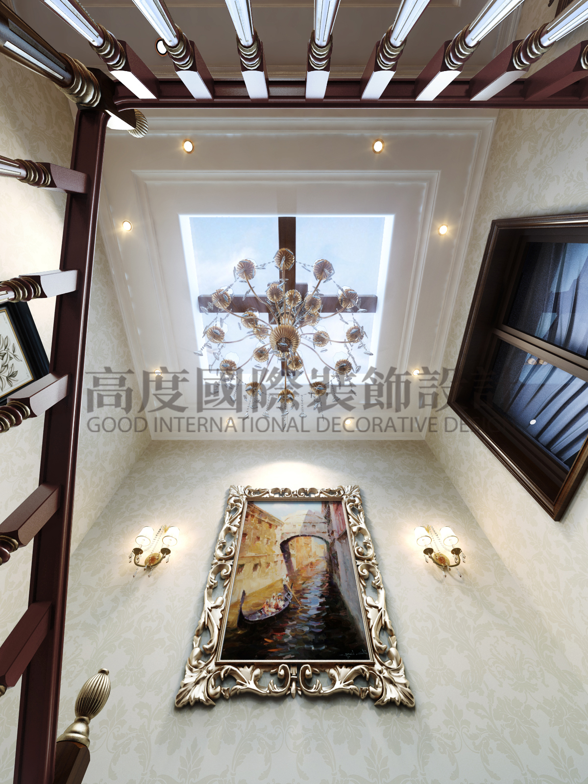 80后 小资 三居 楼梯图片来自天津高度国际小静在云锦世家~美式风格的分享