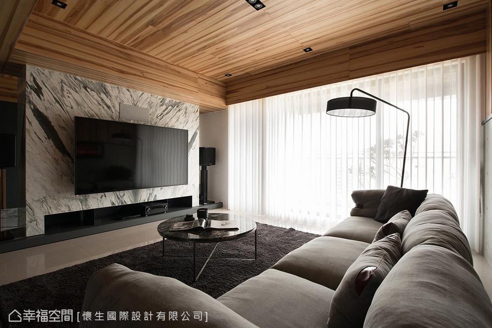 三居 现代 大户型 客厅图片来自幸福空间在完美划分场域 198平大器质感豪邸的分享