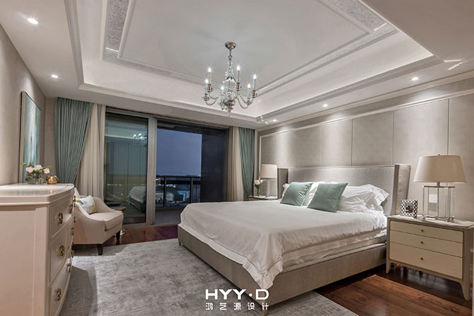 时尚简美 复式 卧室图片来自郑鸿在燕尔臻邸--深圳鲸山觐海室内设计的分享