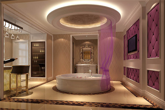 鲁能七号院 200坪 奢华欧式 卫生间图片来自重庆高度国际装饰工程有限公司在鲁能七号院-奢华欧式的分享