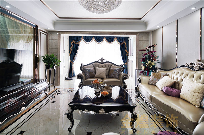新古典 客厅图片来自金煌装饰有限公司在梅溪湖壹号美式风格的分享