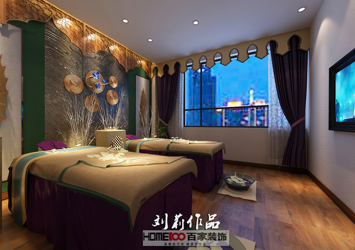 工装 养生馆 东南亚风格 卧室图片来自百家设计小刘在沈北养生馆300平东南亚风格的分享