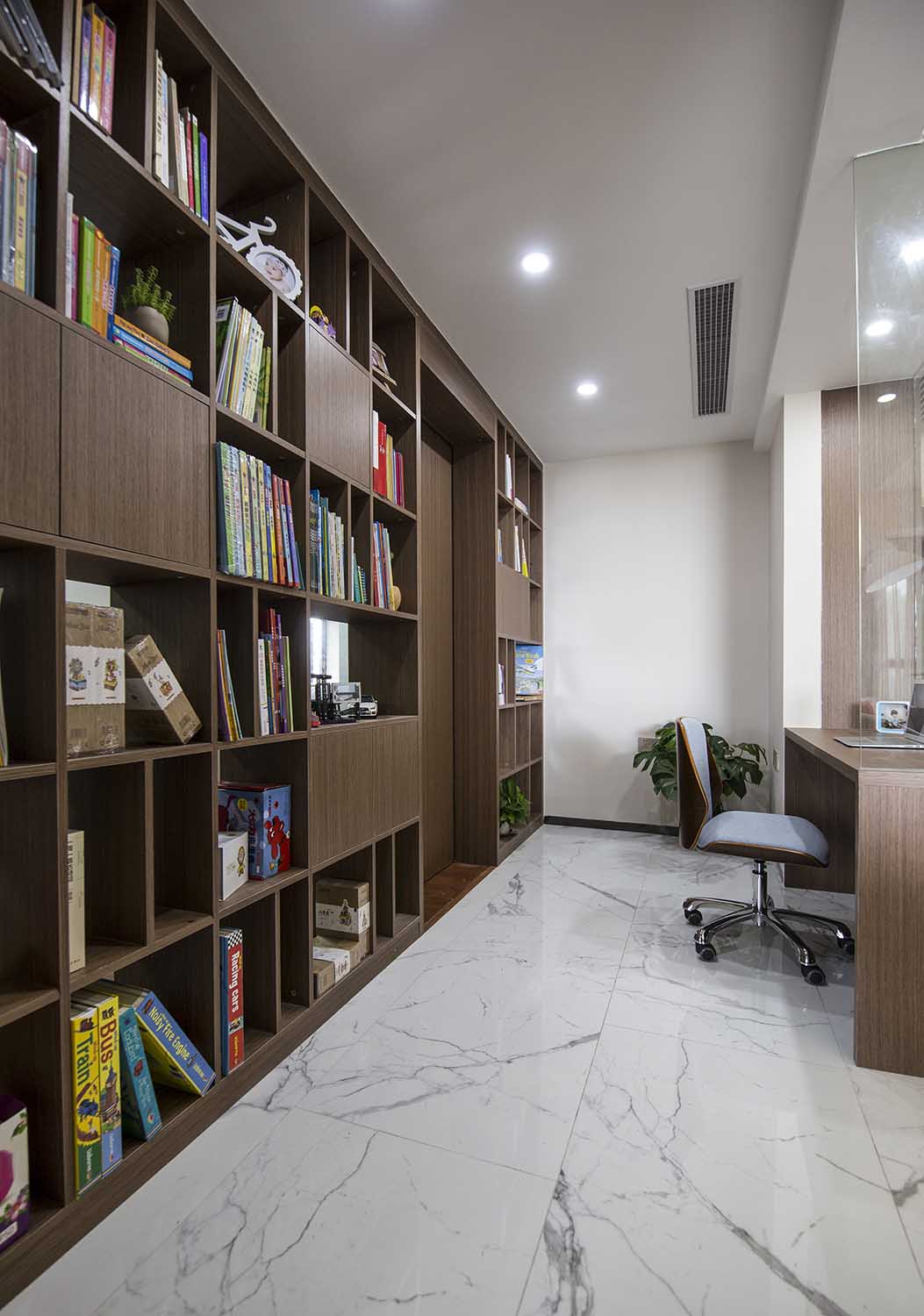 现代 彧邑设计 大平层 软装设计 书房图片来自广州彧邑设计在温宅的分享