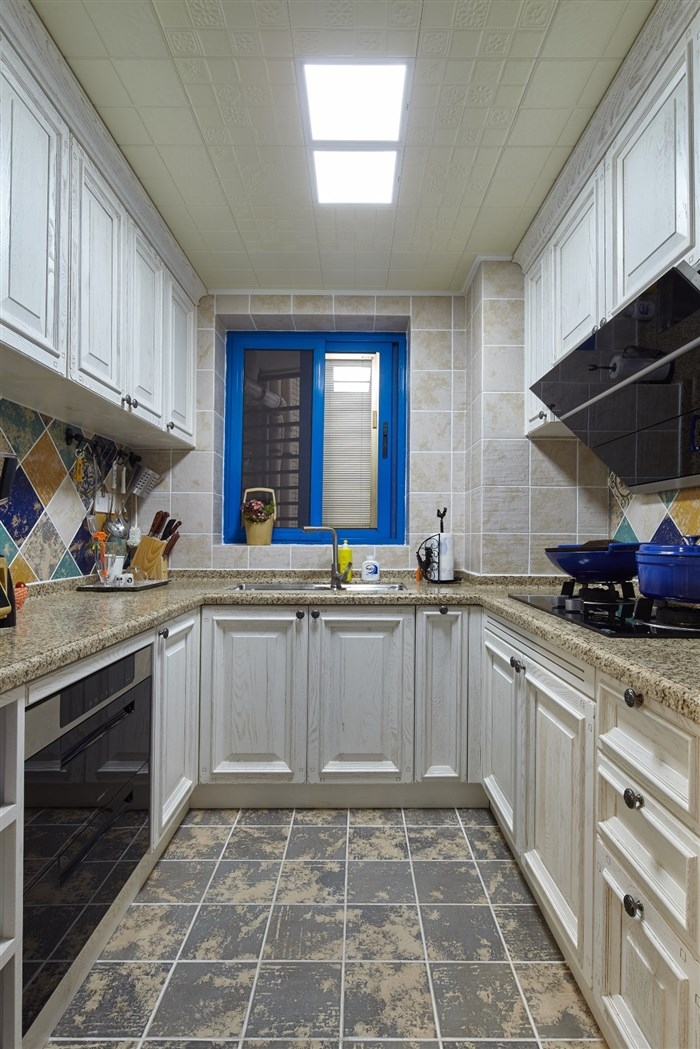 简约 欧式 混搭 二居 白领 收纳 旧房改造 80后 厨房图片来自今朝装饰小张在优雅浪漫蓝色的分享