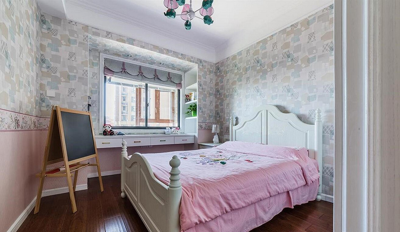 卧室图片来自家装大管家在优雅大气 135平温馨美式混搭3居的分享