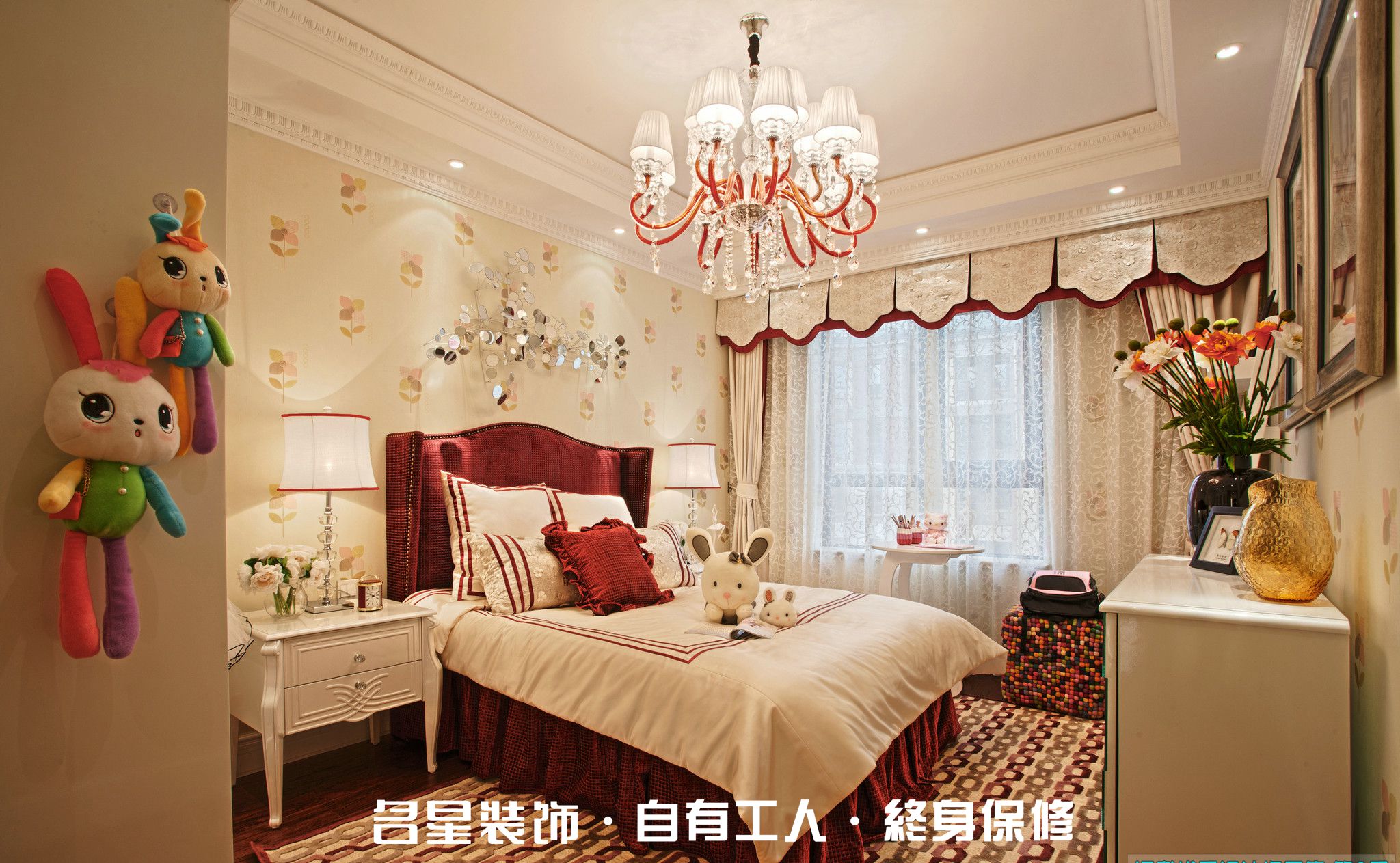 四居 新古典 卧室图片来自名星装饰在世纪江尚样板房的分享
