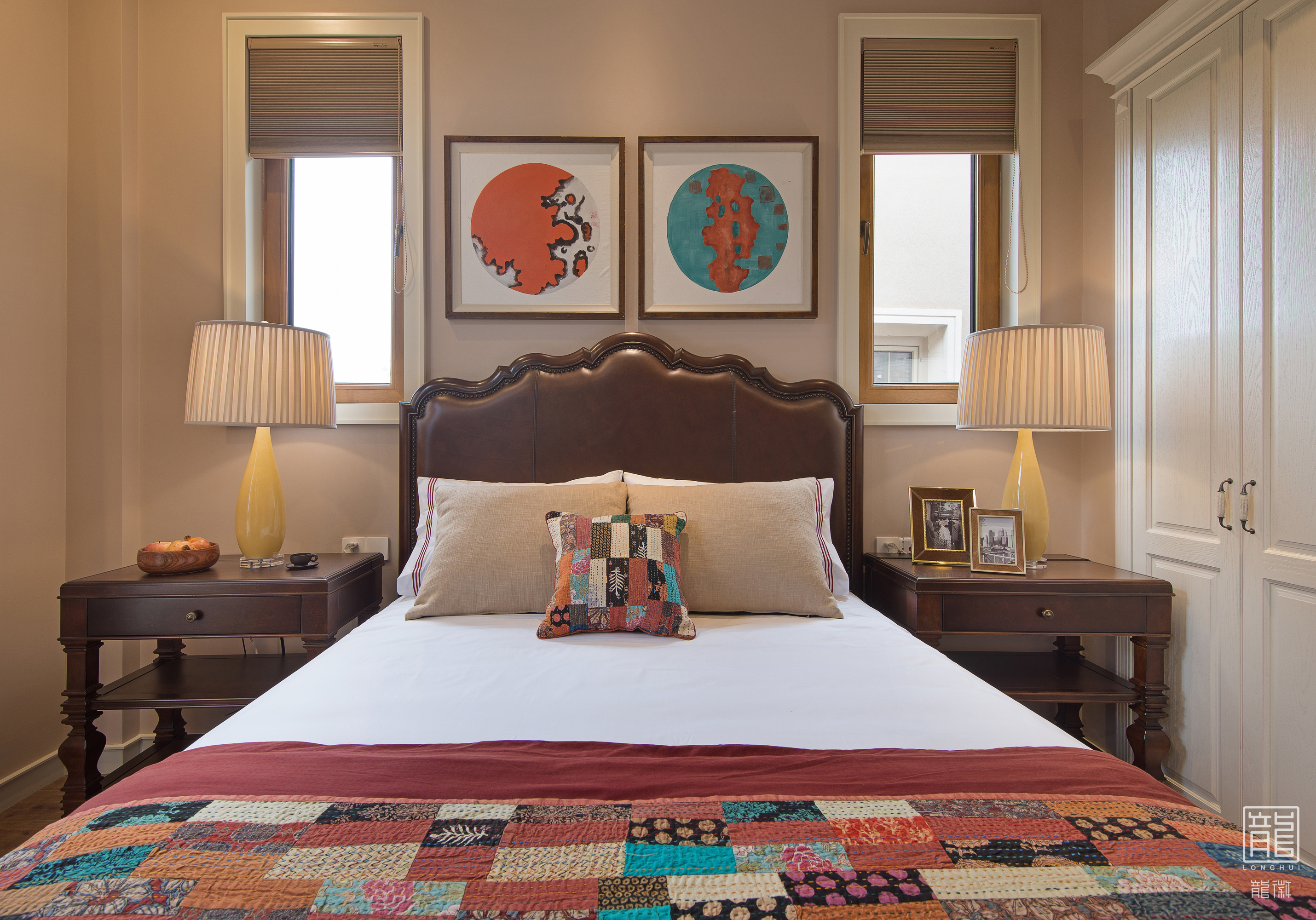 别墅 休闲 美式 心灵安放 卧室图片来自龙徽设计在安放的分享