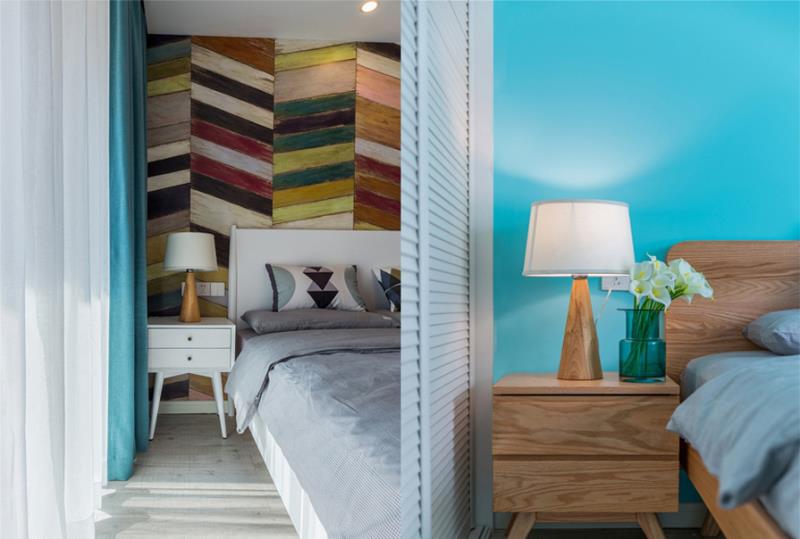 欧式 北欧 三居 时尚 精致 新房 卧室图片来自创之鸿在131㎡三居室北欧风格设计的分享