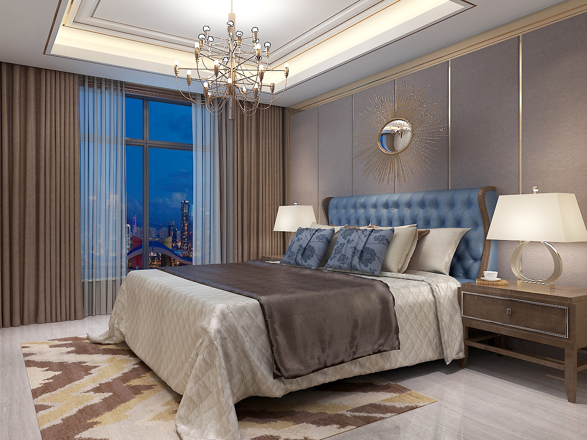 卧室 卧室图片来自石家庄大业美家装饰在208平天山九峯-豪华欧式风格的分享