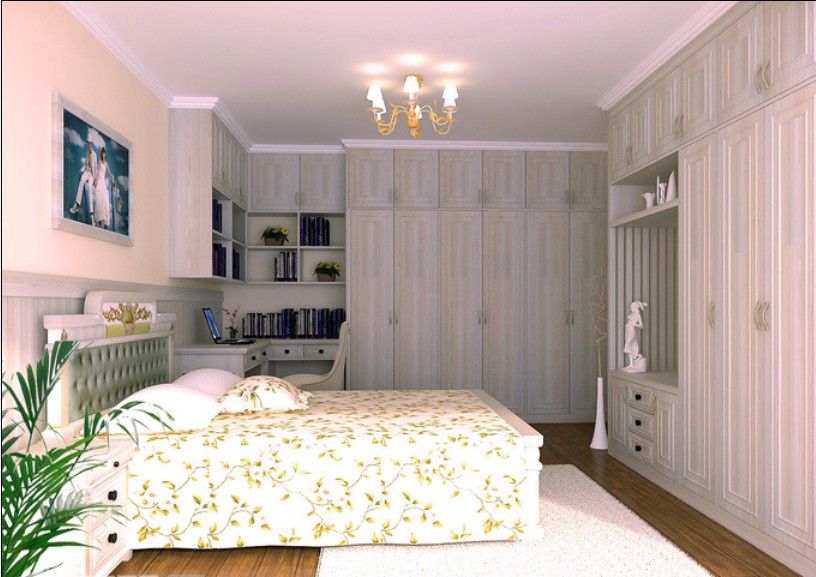 简约 卧室图片来自西安峰光无限装饰在紫薇希望城90㎡现代简约的分享