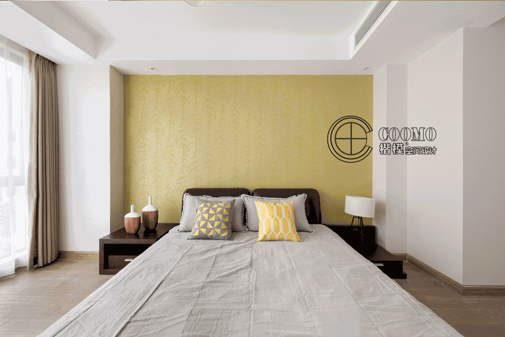 卧室图片来自南昌楷模家居生活馆在130平现代极简的分享