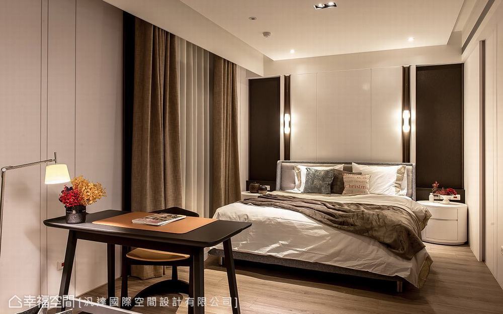 卧室图片来自幸福空间在原木温润质感 演绎质材混搭艺术的分享