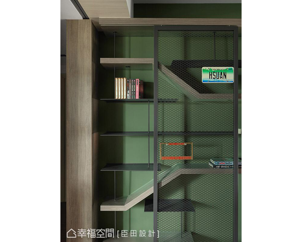 混搭 二居 工业 书房图片来自幸福空间在空间的构筑来自生活体验的堆砌的分享