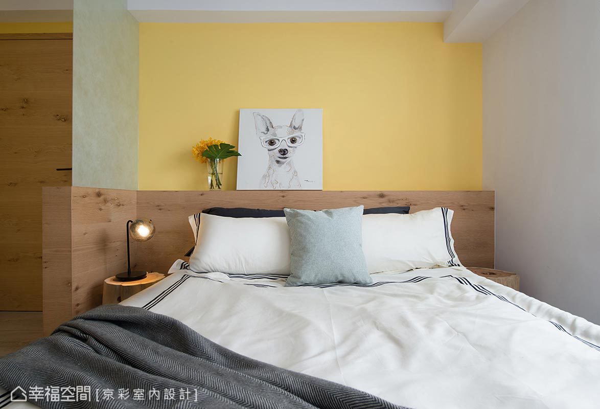 三居 混搭 北欧 小户型 卧室图片来自幸福空间在多元混搭 积木意象现代北欧宅的分享