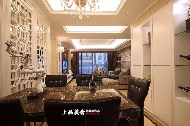 欧式 三居 小资 80后 收纳 餐厅图片来自刘耀成在长沙博林金谷婚房设计的分享