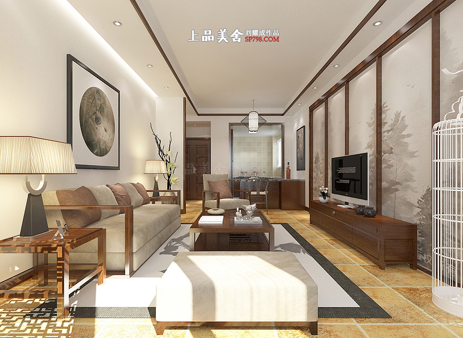 三居 收纳 80后 小资 简约 客厅图片来自刘耀成在长沙辉煌国际中式设计的分享