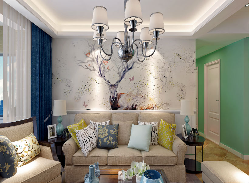 客厅图片来自石家庄大业美家装饰在盛邦138平—现代简约风格的分享