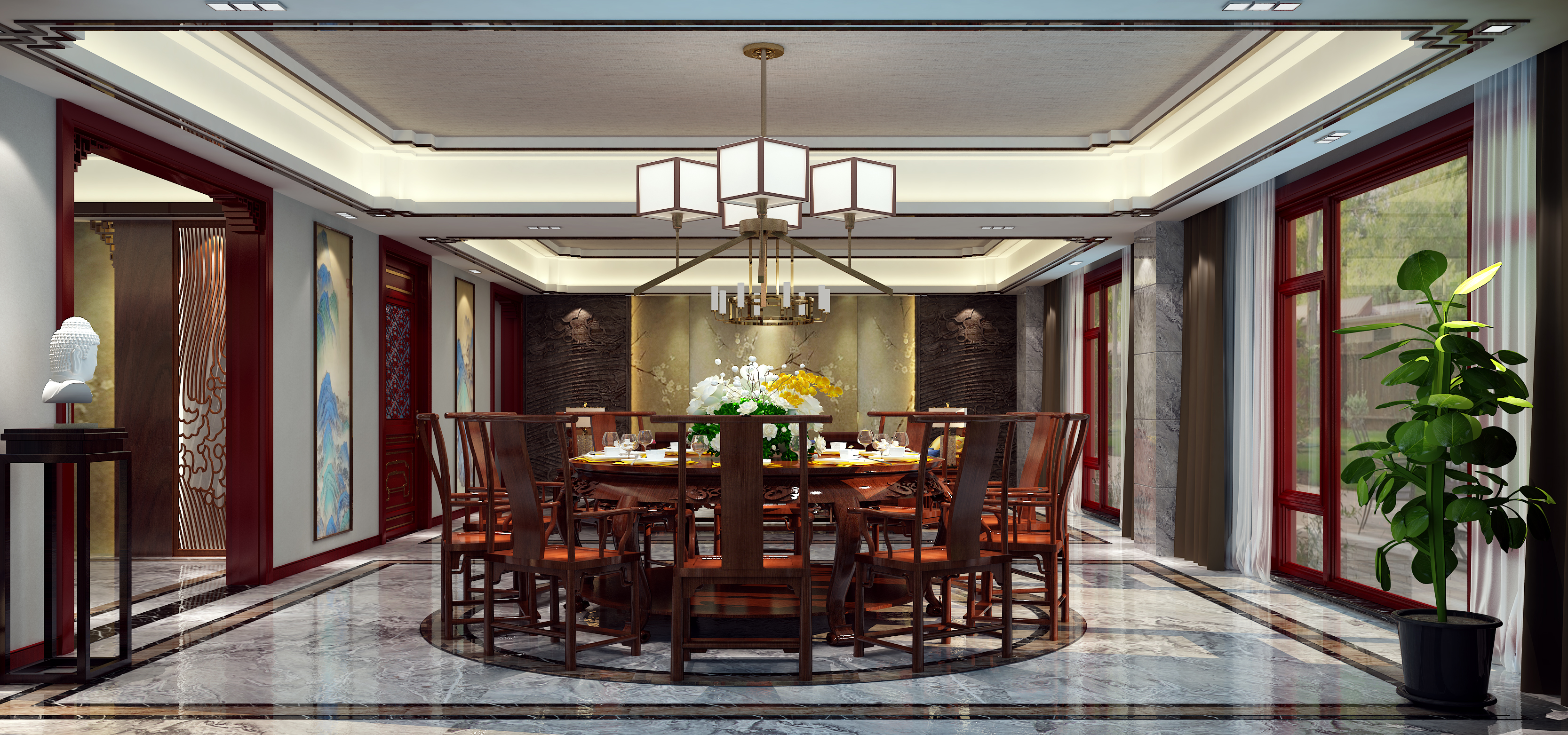 法式 餐厅图片来自唐山高度国际装饰在新世界丽樽的分享