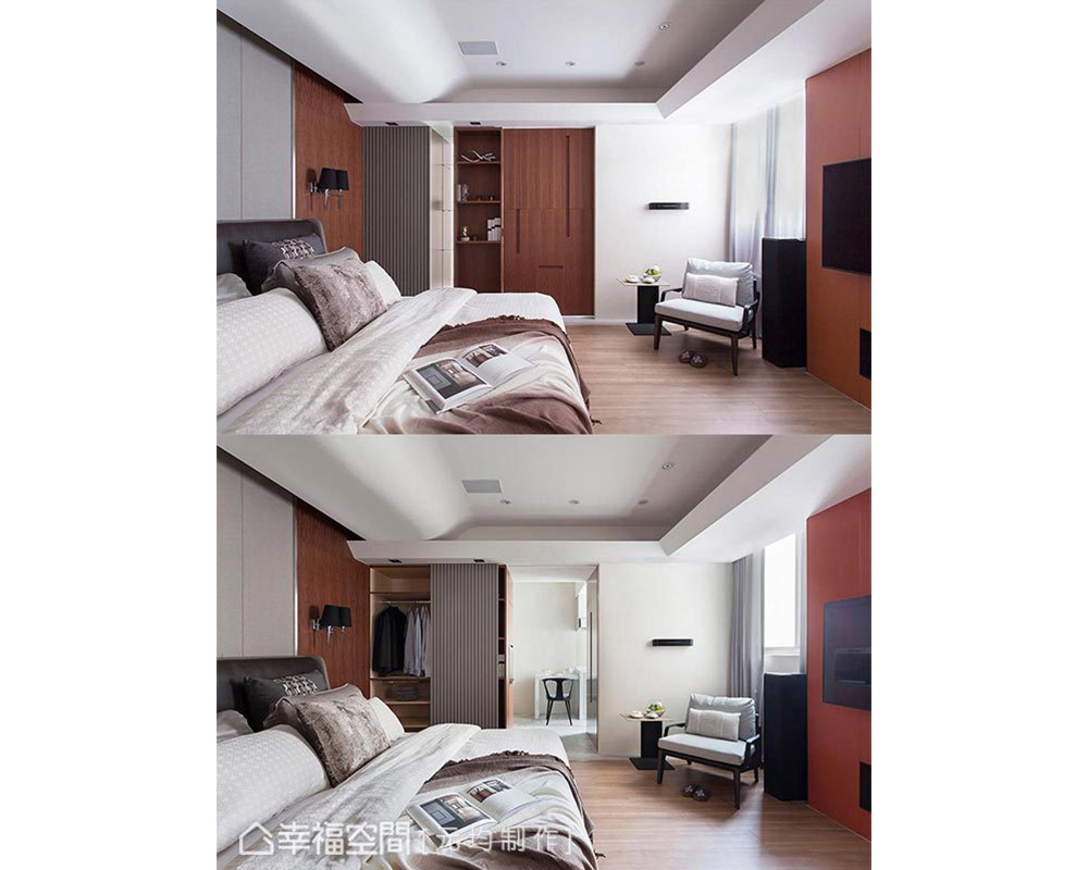 一居 休闲 小户型 卧室图片来自幸福空间在细腻刻划43平质感小豪宅的分享