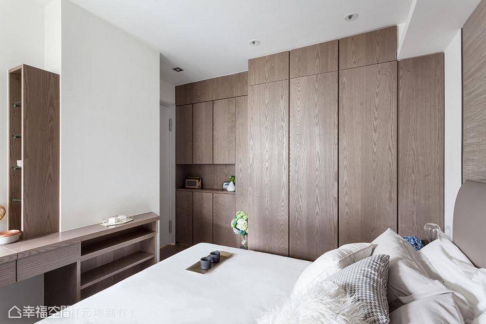 三居 现代 旧房改造 卧室图片来自幸福空间在维系家人情感 92平轻透自在居的分享