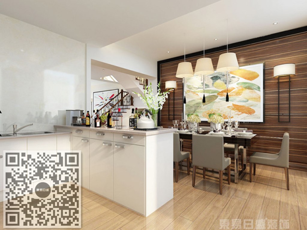 现代简约 厨房图片来自沈阳东易日盛在金地长青湾：现代简约220㎡的分享