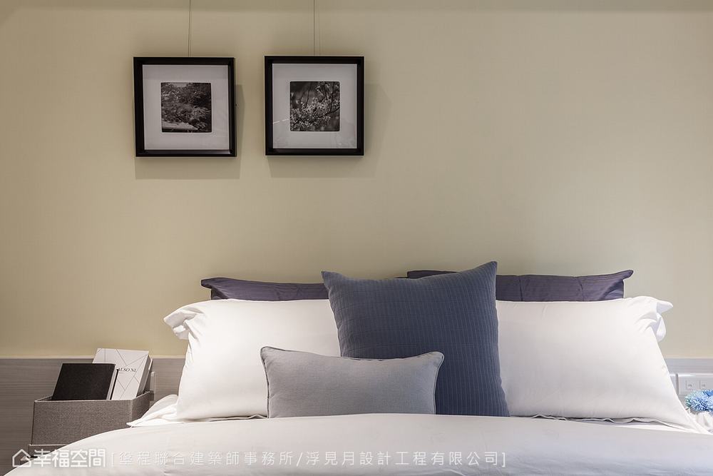 三居 休闲 卧室图片来自幸福空间在春色无边 63平蓝紫黄慵懒之美的分享