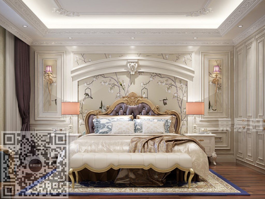 法式 卧室图片来自沈阳东易日盛在尚景新世界224㎡法式风格的分享