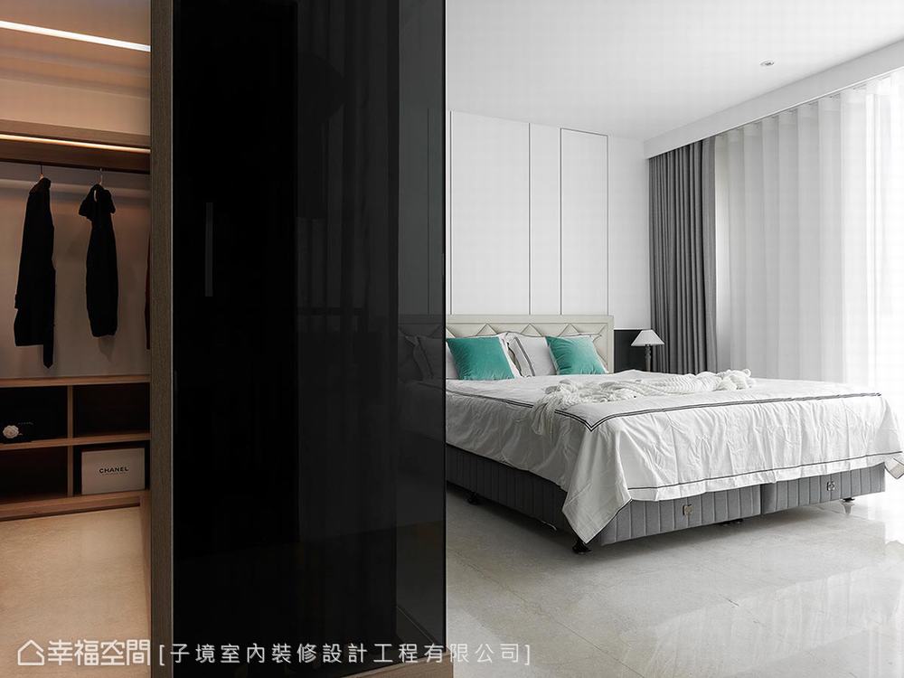 别墅 五居 现代 工业 卧室图片来自幸福空间在现代×工业 330平个性十足的家的分享