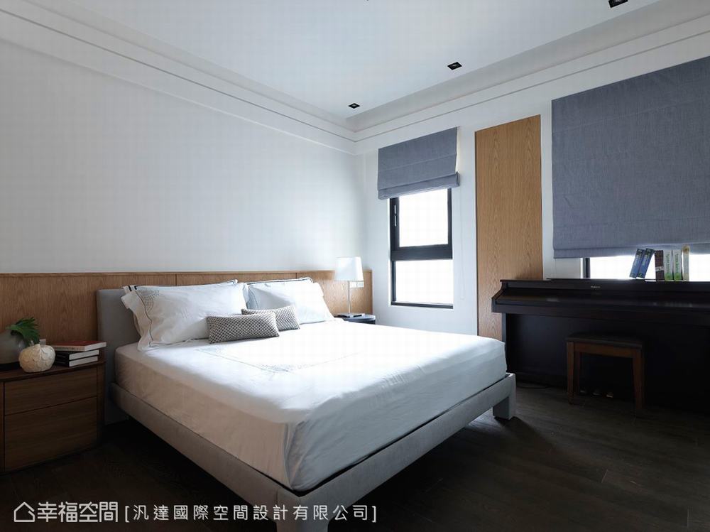 四居 现代 大户型 卧室图片来自幸福空间在回归家的本质 327平现代风格宅的分享