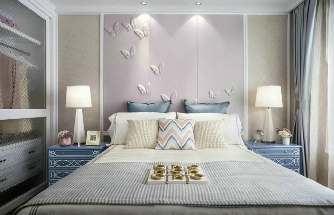 欧式 三居 卧室图片来自装饰公司18771098378在欧式的分享