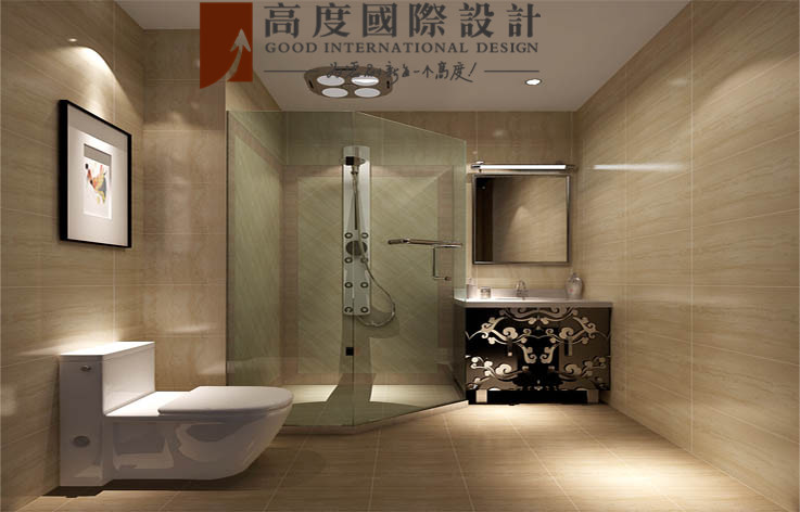 简约 现代 二居 白领 卫生间图片来自高度国际设计严振宇在筑华年两室两厅现代简约风格的分享