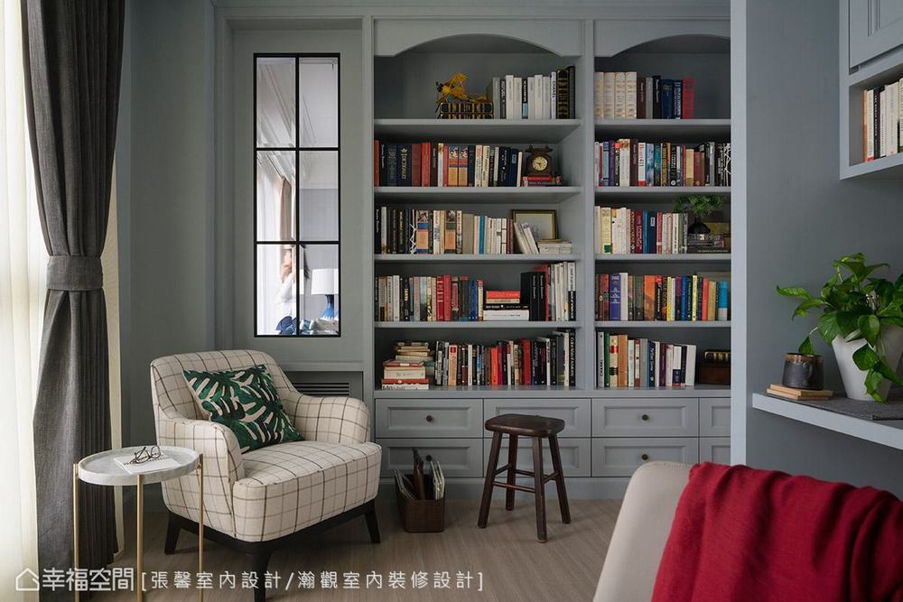 三居 美式 书房图片来自幸福空间在梦想启航 诠释185平有故事的家的分享