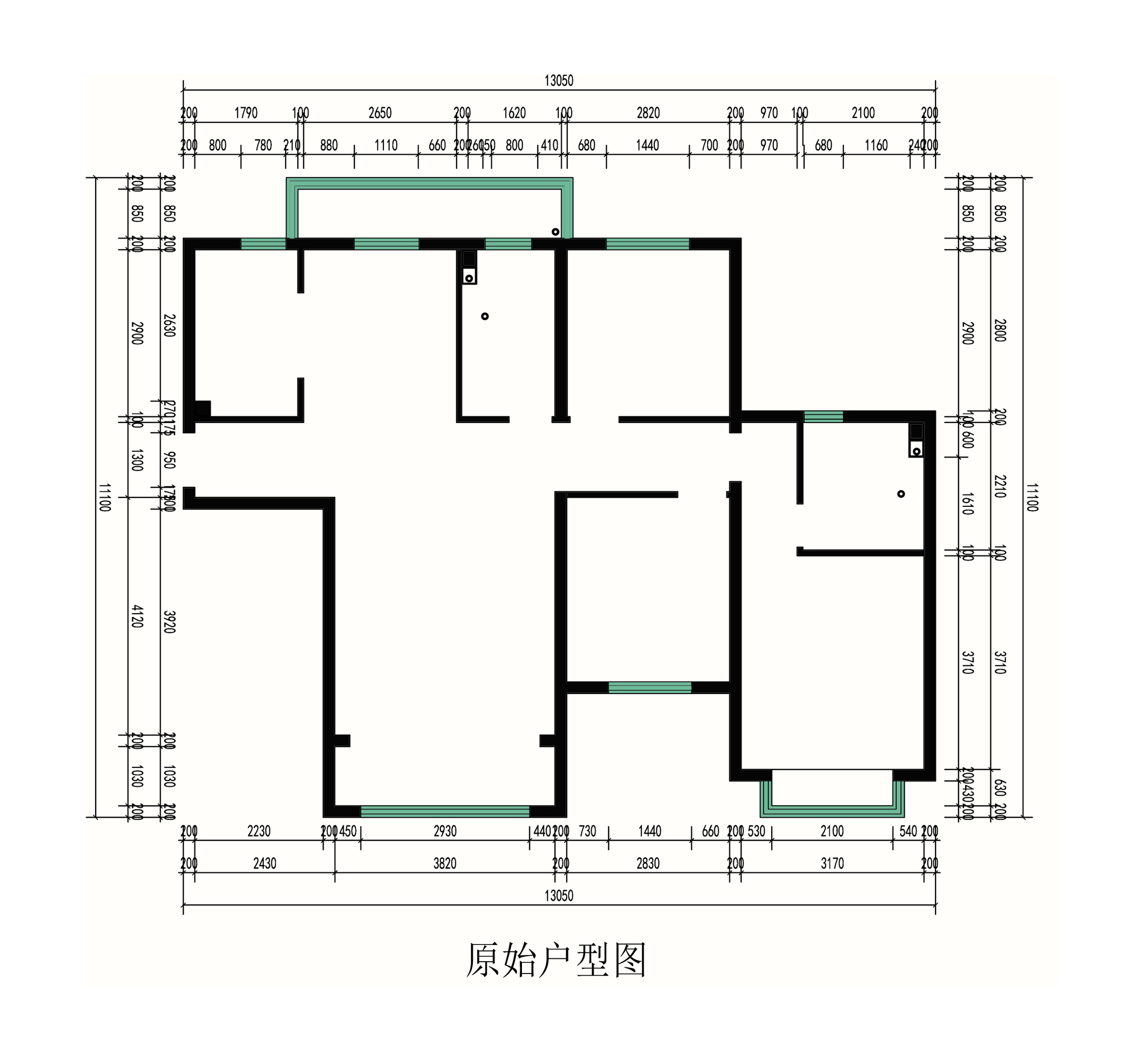 户型图图片来自业之峰装饰旗舰店在鲁能七号院-灰色气球的浪漫的分享