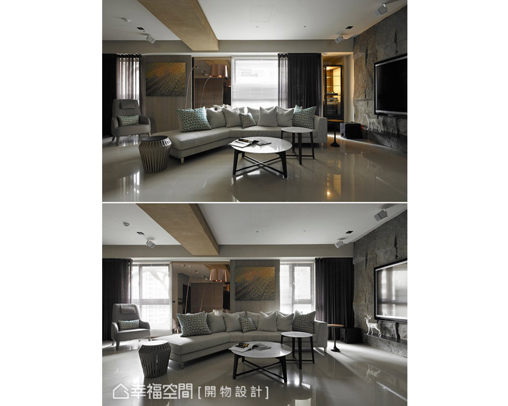 大户型 五居 现代 客厅图片来自幸福空间在日光叙意 264平饭店式品味居的分享