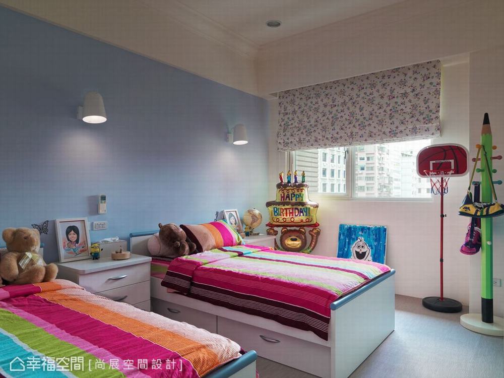 大户型 三居 美式 儿童房图片来自幸福空间在198平曼哈顿气息度假宅的分享