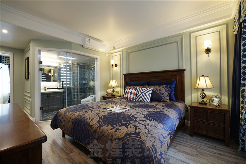 美式风格 卧室图片来自金煌装饰有限公司在130平米美式风格的分享