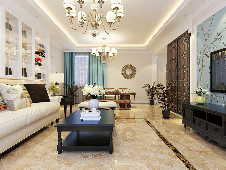 白领 三居 简约 客厅图片来自天津生活家健康整体家装在罗马花园简约风格的分享