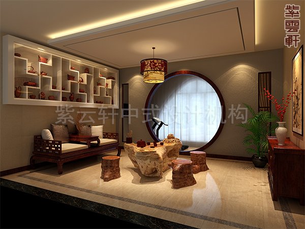别墅 中式设计 中式装修 别墅中式 古典中式图片来自紫云轩中式设计装饰机构在北京大兴现代中式别墅装修实例的分享