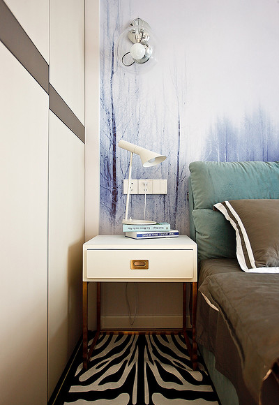 卧室图片来自家装大管家在浪漫弥漫精致 110平现代简约3居的分享