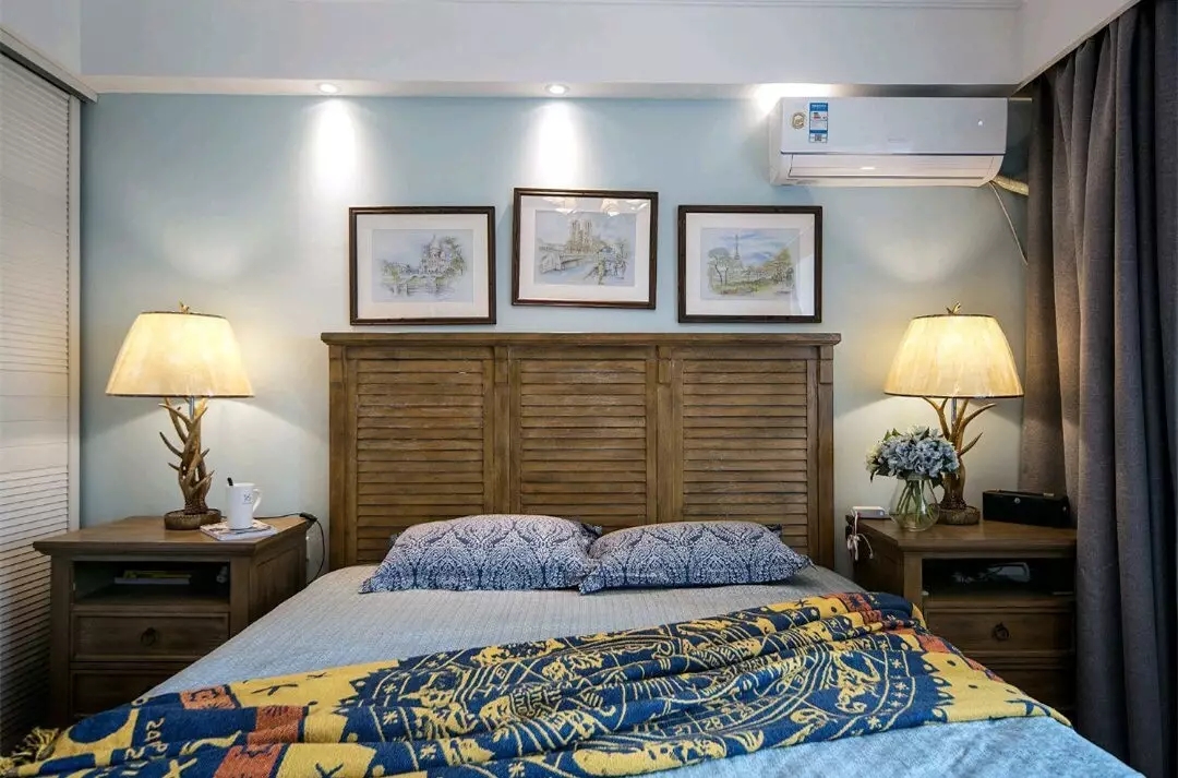 卧室图片来自极装吉住装修在100㎡法式风，20万混搭出味道~的分享