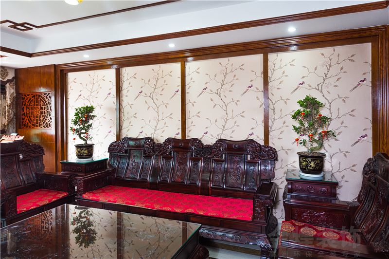 三居 客厅图片来自金煌装饰有限公司在《东方古韵》新中式风格的分享