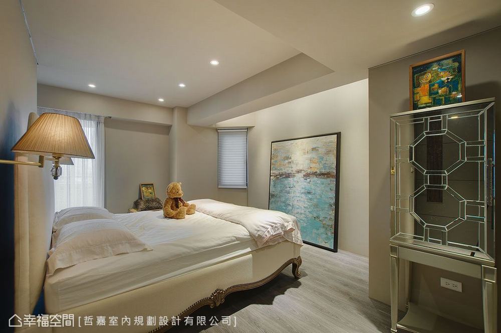 二居 现代 卧室图片来自幸福空间在生活×艺术 隽永的155平家居时尚的分享