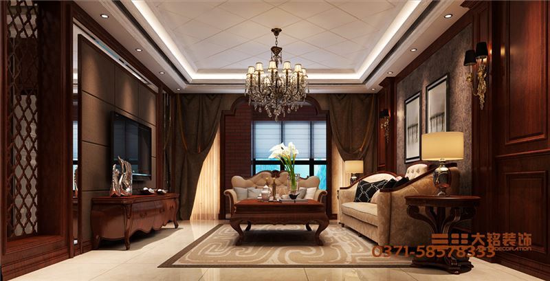 别墅图片来自乐粉_20170919155249756在美式风格卧室装修设计效果图的分享