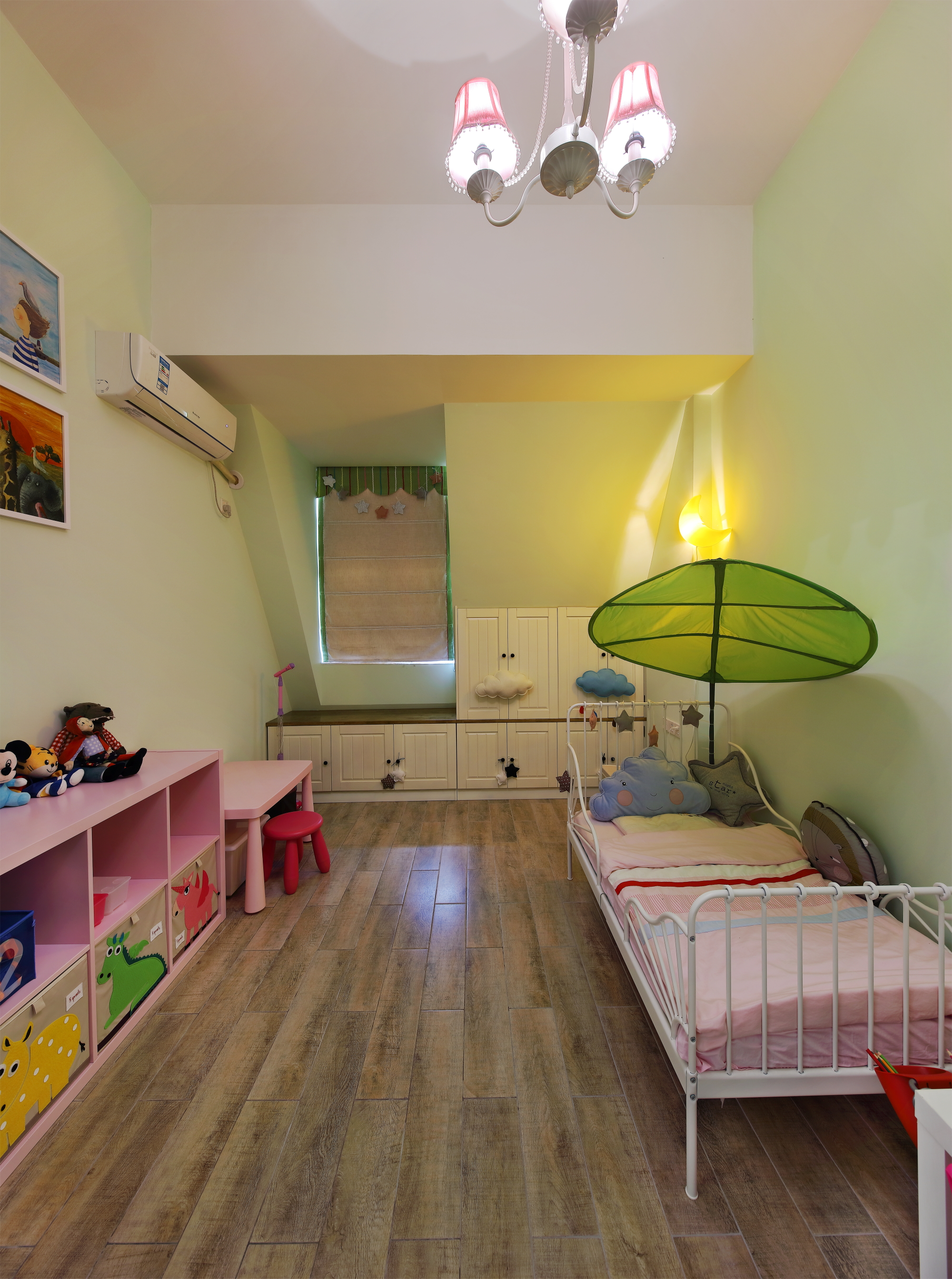 北欧 简约 儿童房图片来自设计师胡狸在简约轻北欧的分享