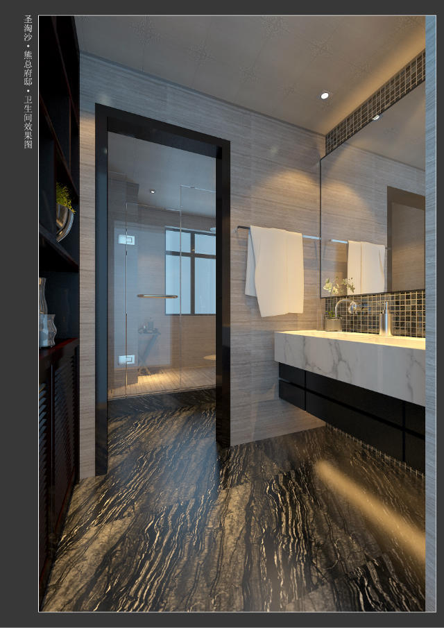 卫生间图片来自新浪家居江西站在新中式风格设计的分享