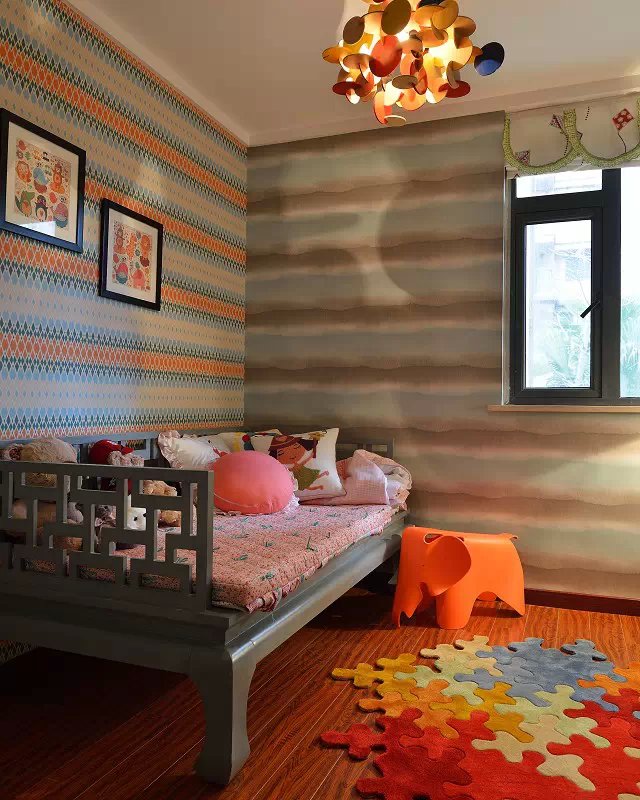 卧室图片来自新浪家居江西站在新中式别墅的分享