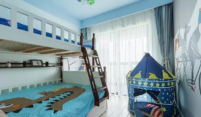北欧 三居 儿童房图片来自众意装饰在北欧雅致风128平，惊喜太多了的分享