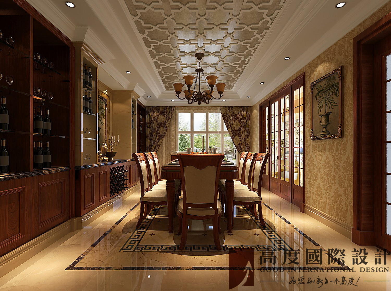 中式 别墅 旧房改造 白领 80后 餐厅图片来自也儿在盘龙谷的分享